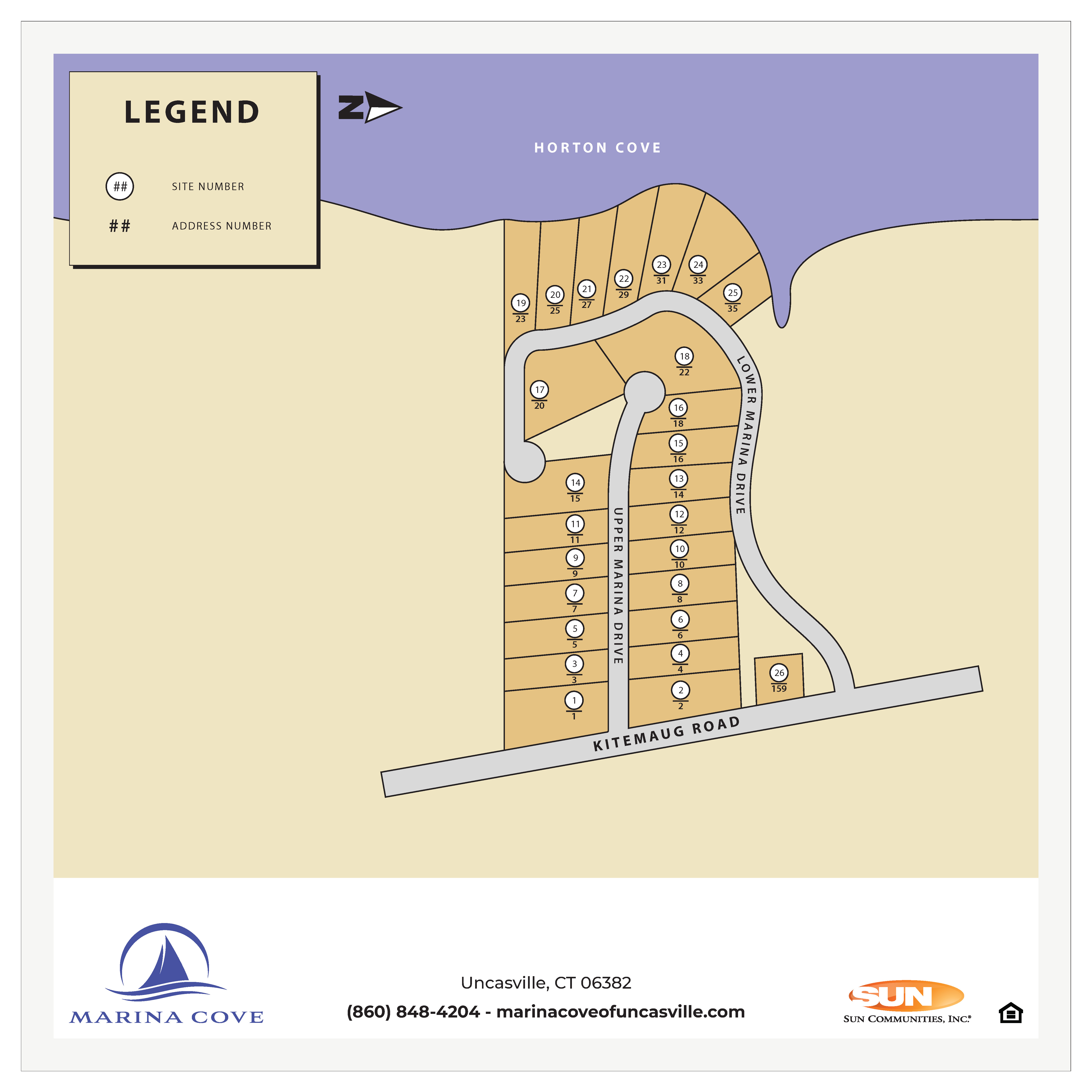 Manufactured Homes in Uncasville, Connecticut Marina Cove