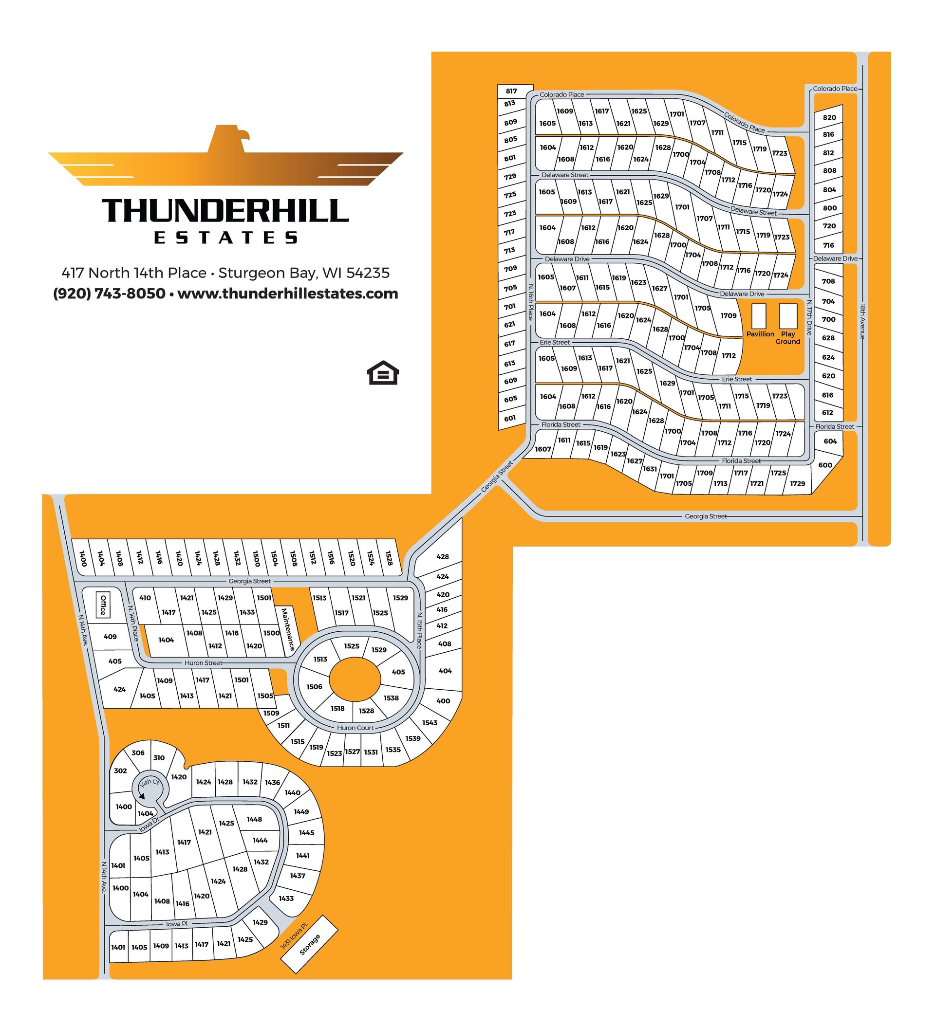 Manufactured Homes in Sturgeon Bay, Wisconsin Thunderhill Estates